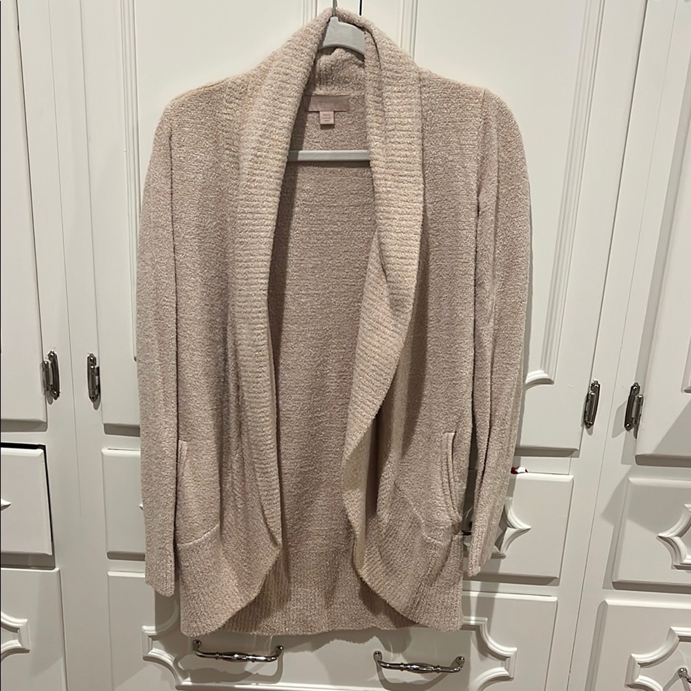 Cozy Knit Cardigan in Beige